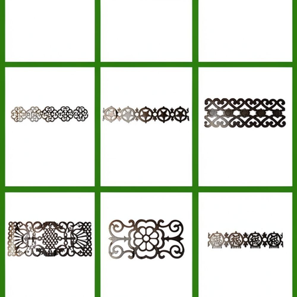 Decorative Metal Fence Ornamen - Home Improvement Fence ulasan dan harga