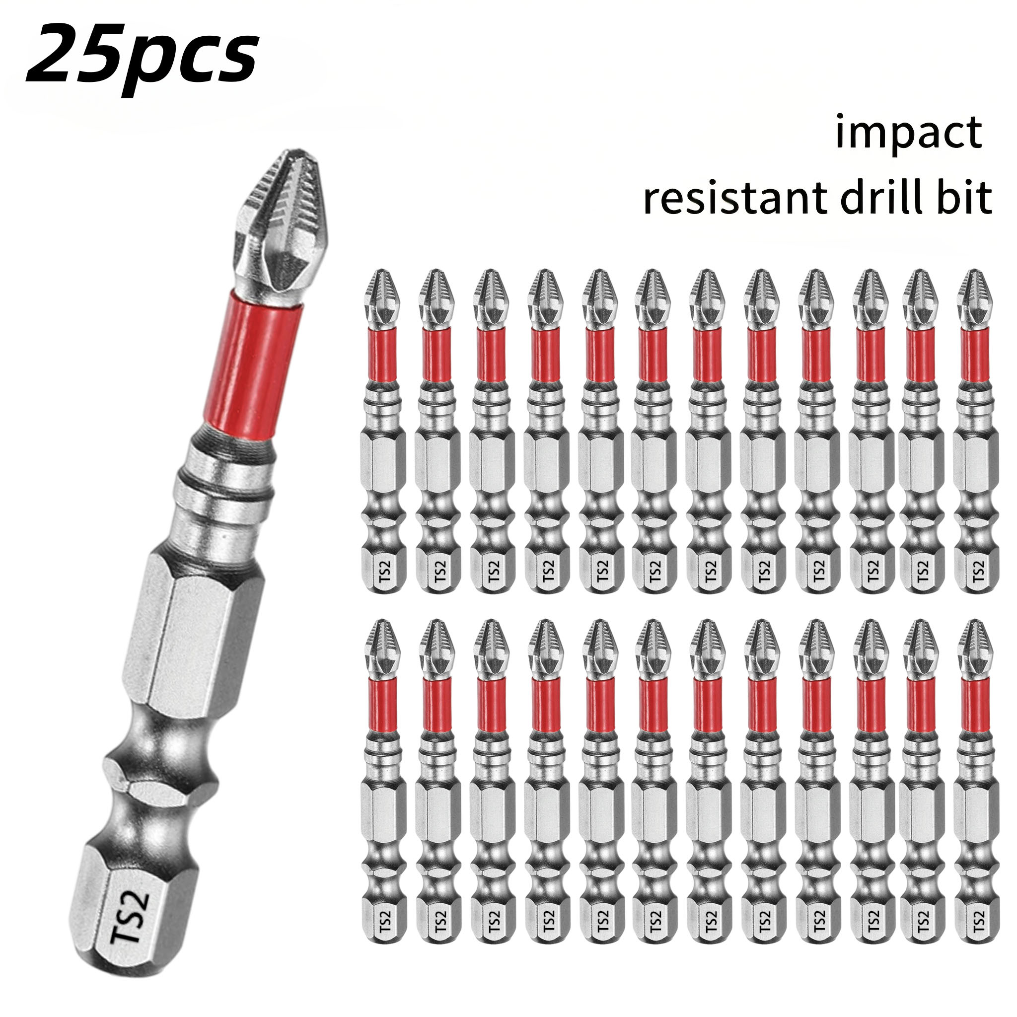 25Pcs 50mm Professional Long S - Drill Bits ulasan dan harga