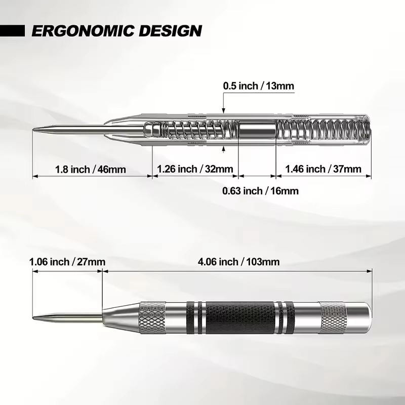 Auto Center Puncher Hole Marke - Drill Bits ulasan dan harga