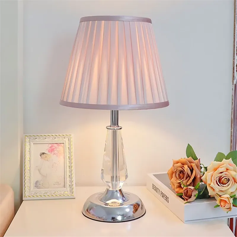 French Creative Crystal Table  - Light Switch ulasan dan harga