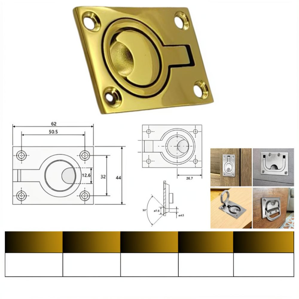 Hidden Flush Ring Handle 316 S - Door Handle ulasan dan harga