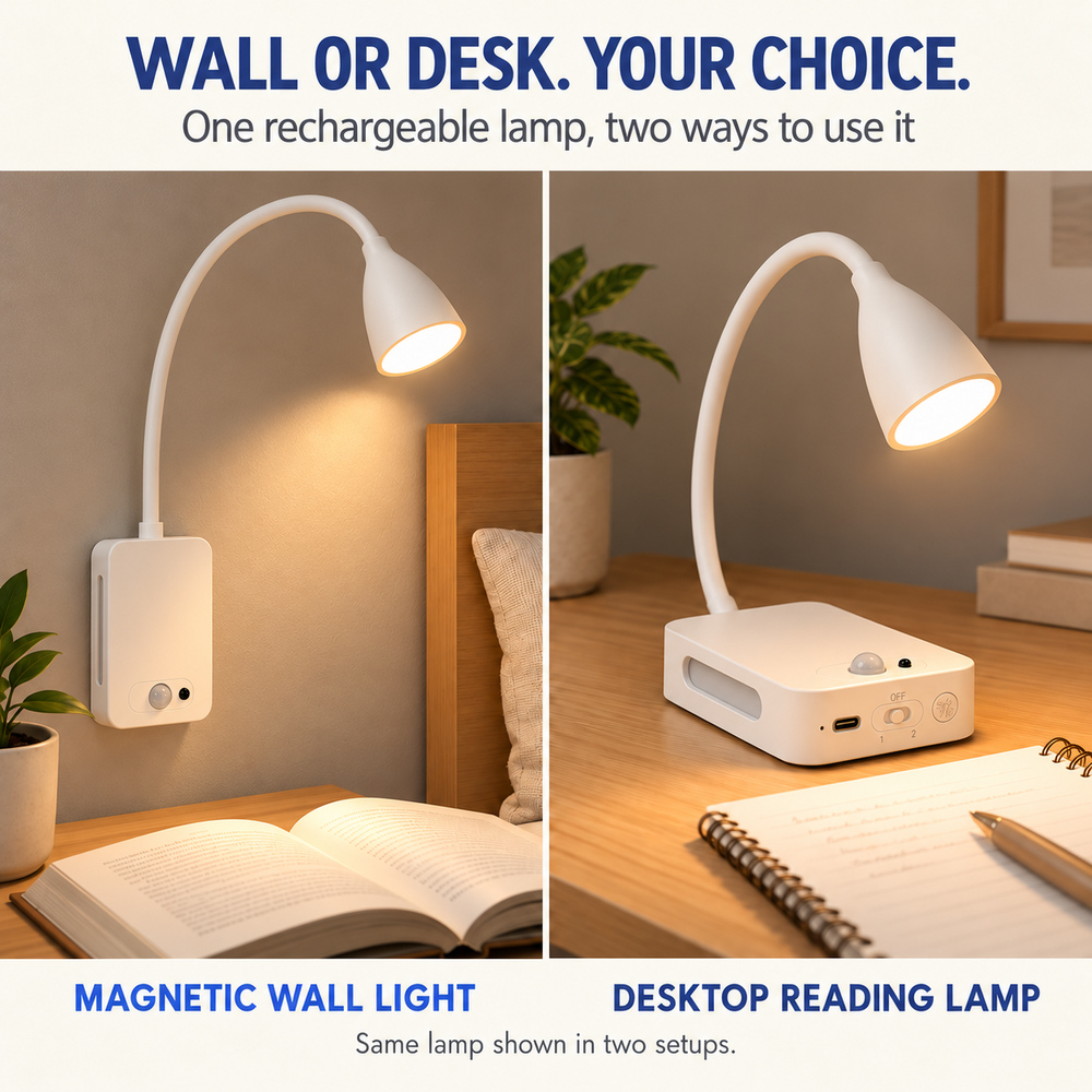 4000mAh Rechargeable Magnetic  - Light Switch ulasan dan harga