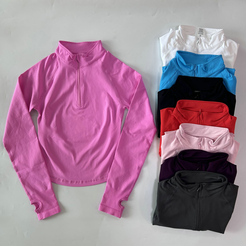 No Logo Yoga Jacket With Half  - Wallpaper ulasan dan harga