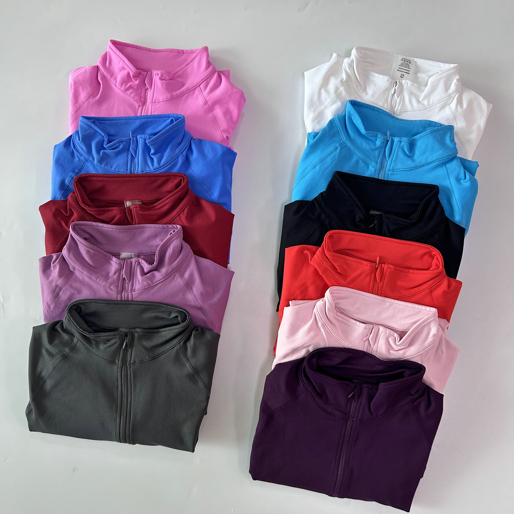 No Logo Yoga Jacket With Half  - Wallpaper ulasan dan harga