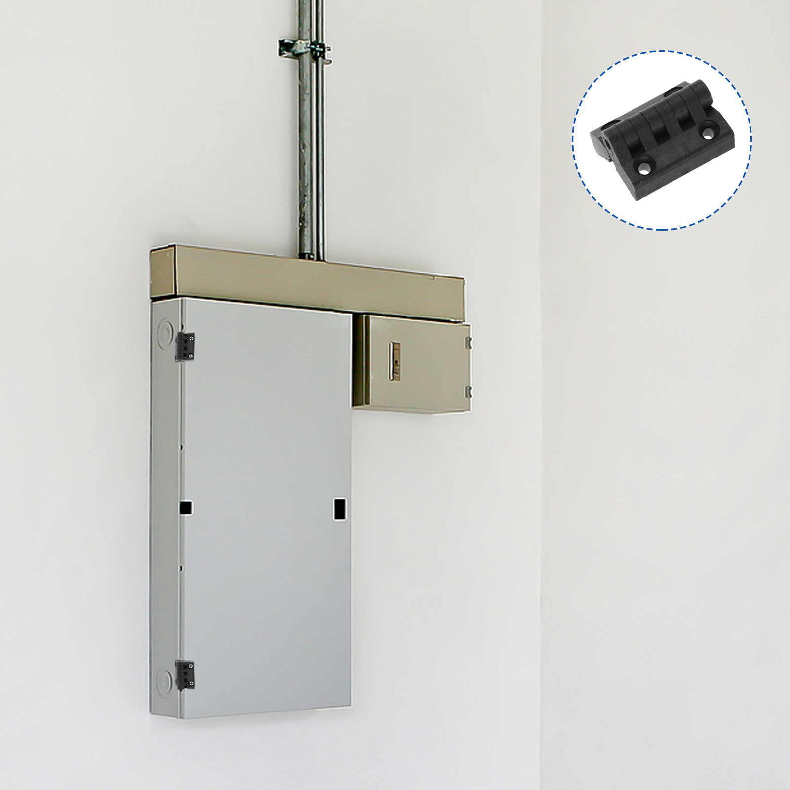 20Pcs Plastic Hinge Electrical - Cabinet Hinges ulasan dan harga