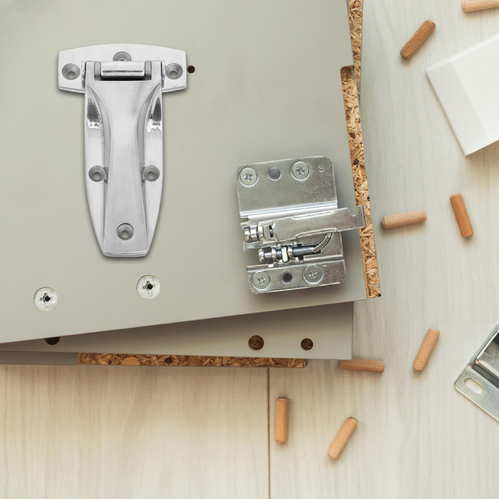 Heavy Duty Stainless Steel T H - Cabinet Hinges ulasan dan harga