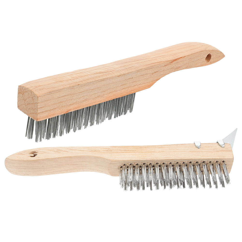 Steel Wire Brush Set 2pcs with - Paint Brush ulasan dan harga