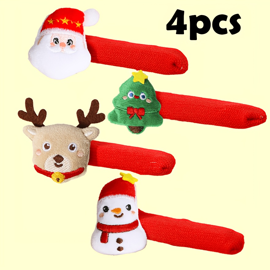 4 Pcs Christmas Door Handle Co - Door Handle ulasan dan harga