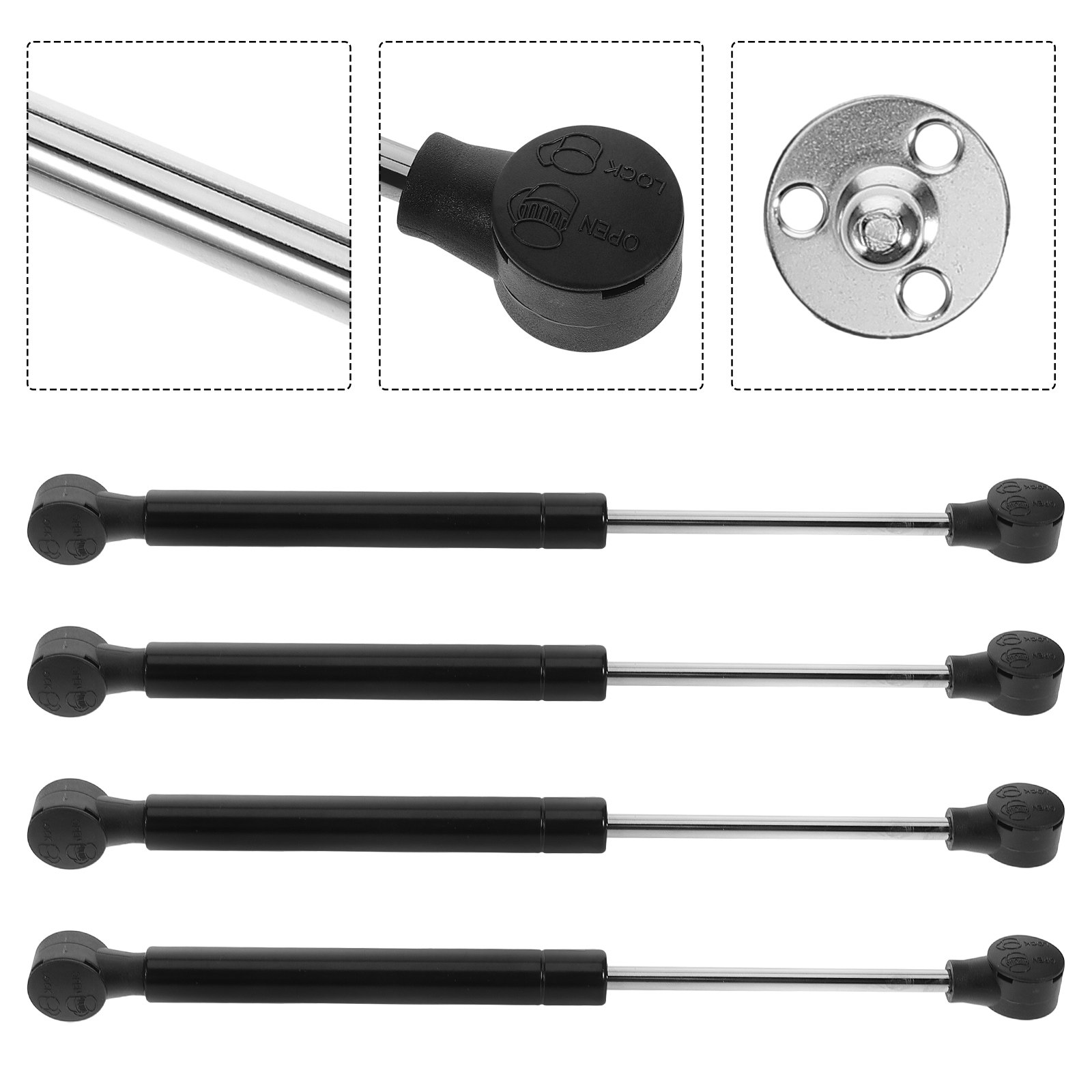 4Pcs Soft Close Hinge Gas Cabi - Cabinet Hinges ulasan dan harga